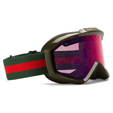 gucci ski mask red lips|Gucci ski goggles mask.